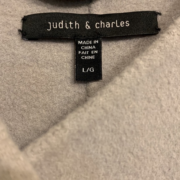 Judith and Charles Sleeveless Wool Coat - Picture 4 of 4